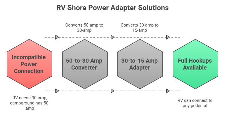 RV Shore Power Adapter Solutions